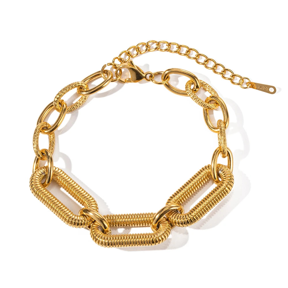 Bulky Link Chain Bracelet