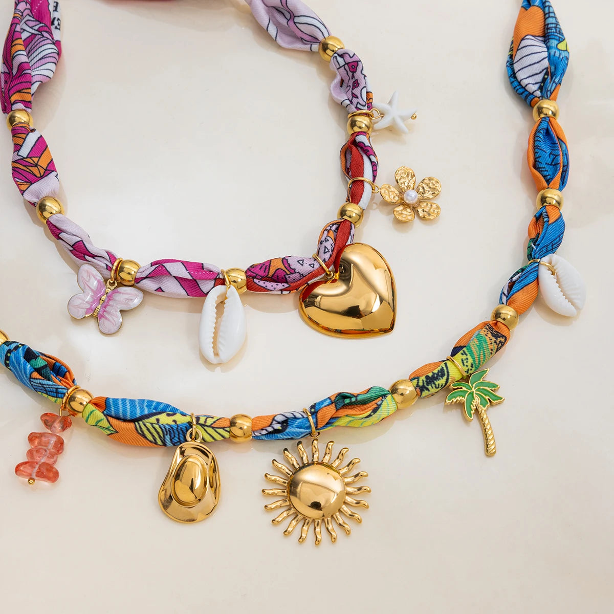 Summer Adventures Resort Necklace