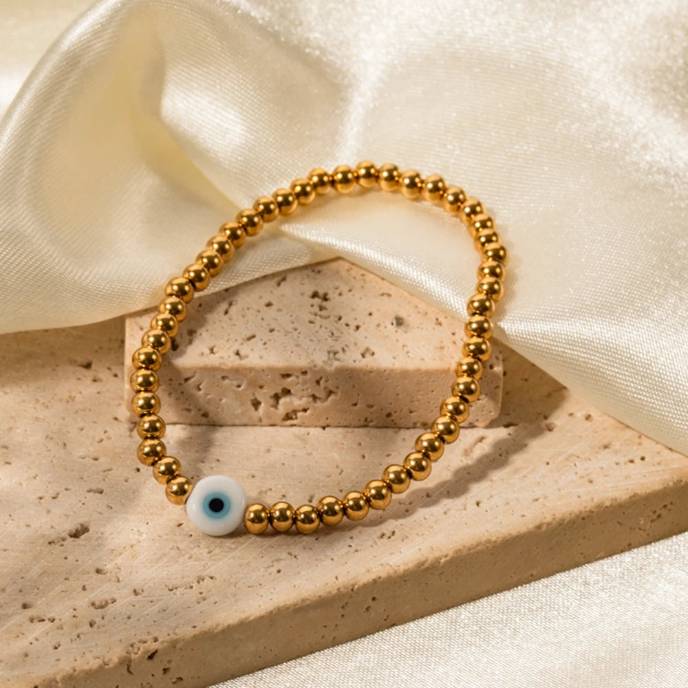 Ball Chain Enchanted Eye Bracelet