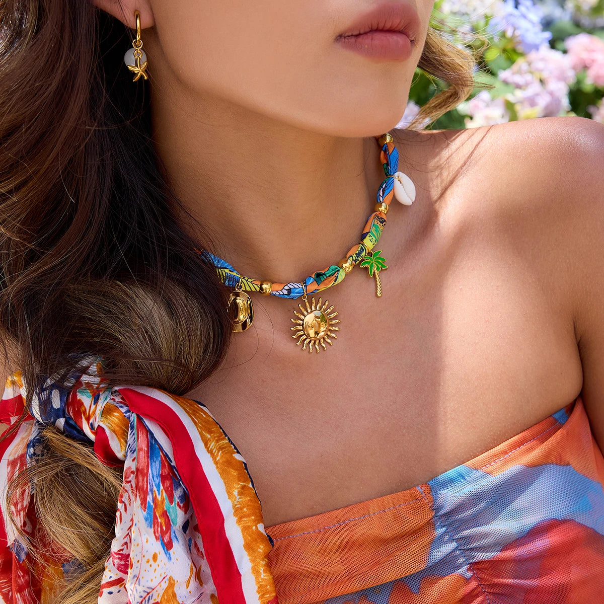 Summer Adventures Resort Necklace