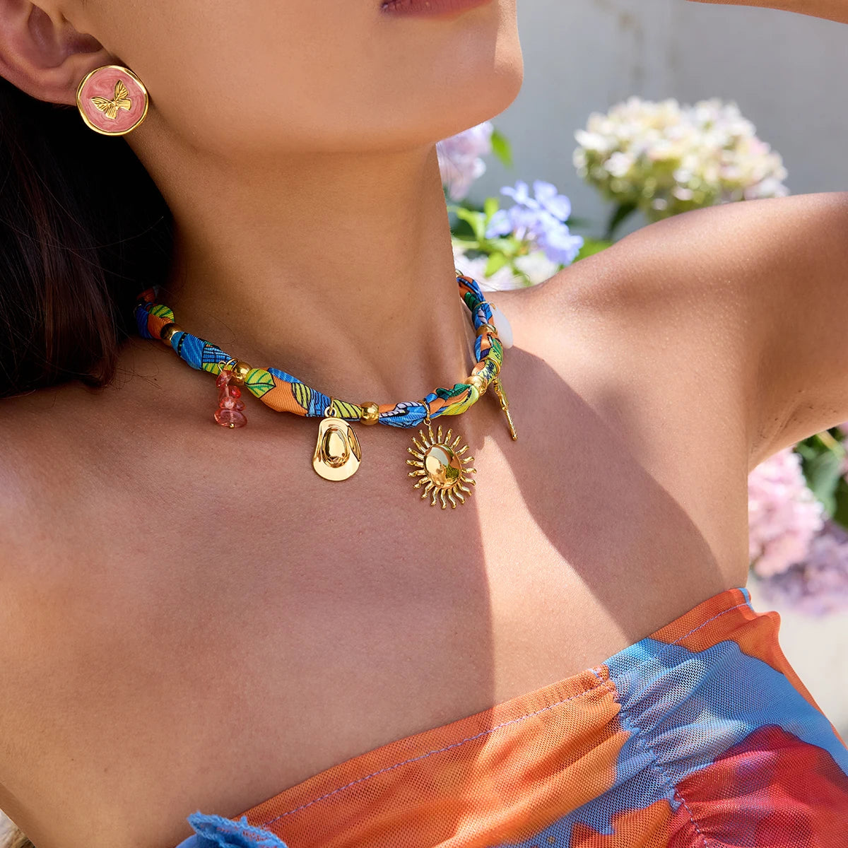 Summer Adventures Resort Necklace