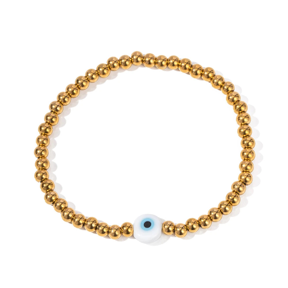 Ball Chain Enchanted Eye Bracelet