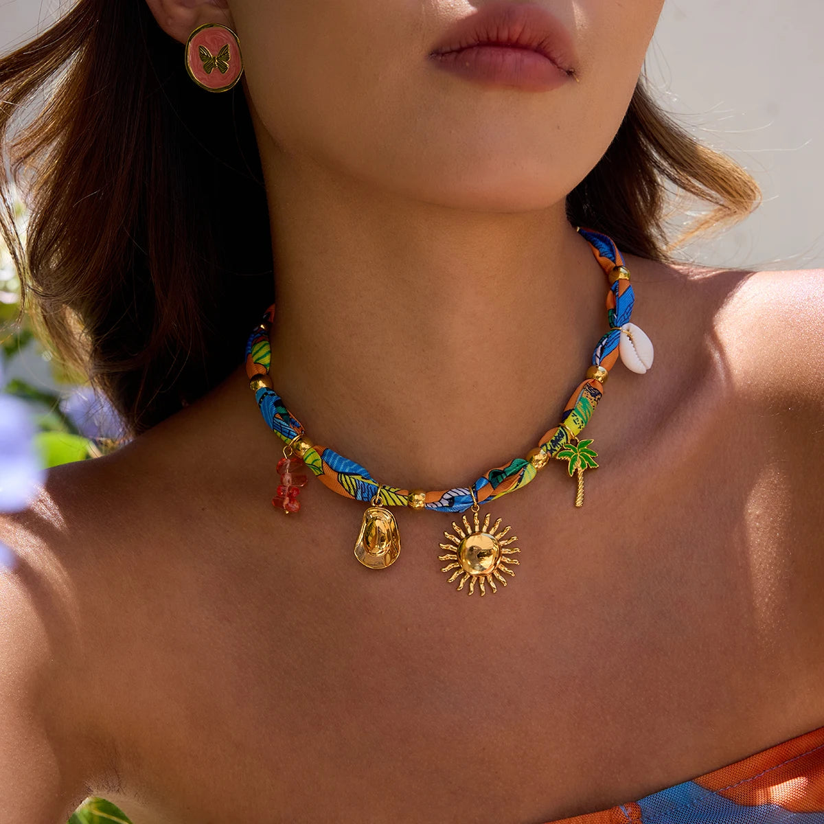Summer Adventures Resort Necklace