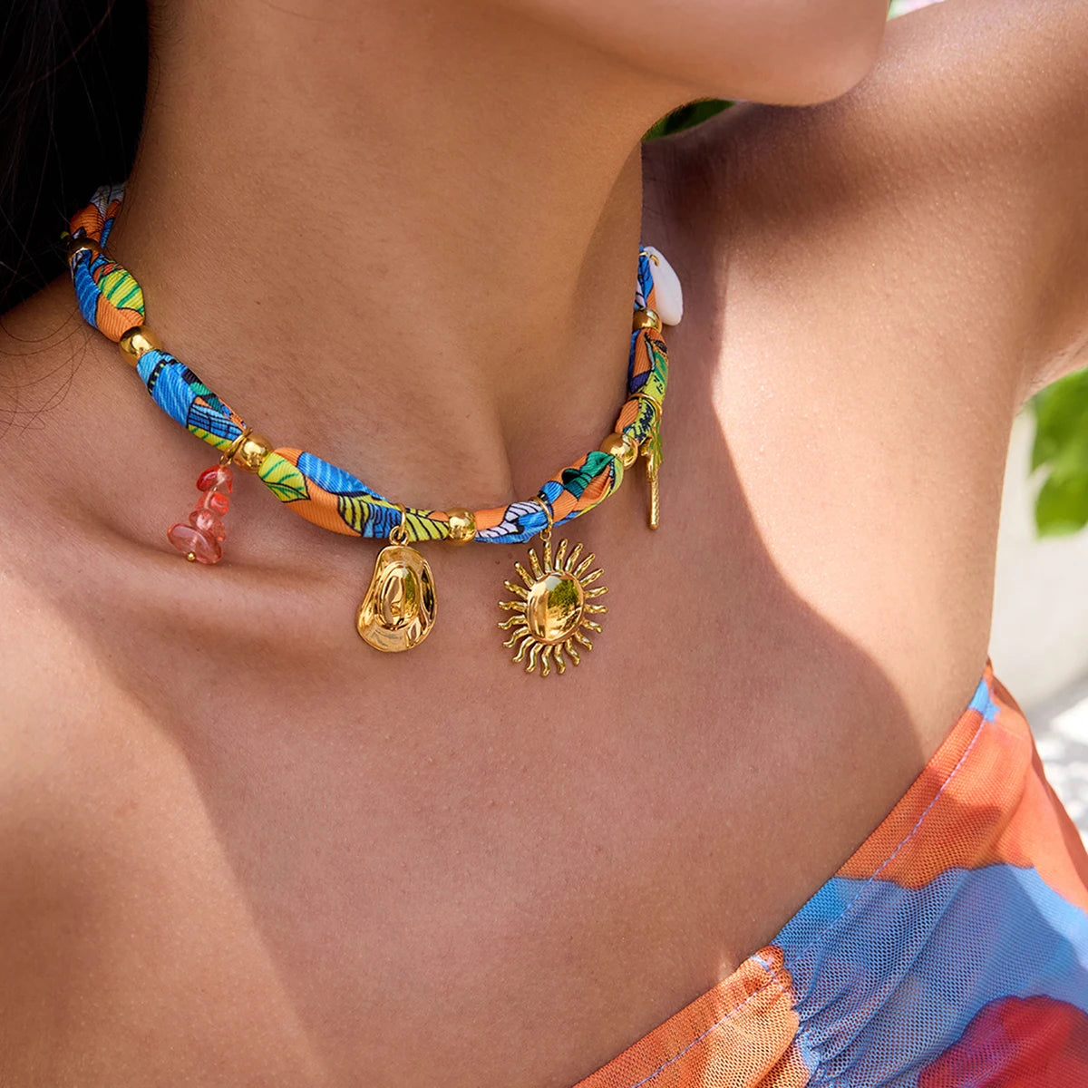 Summer Adventures Resort Necklace
