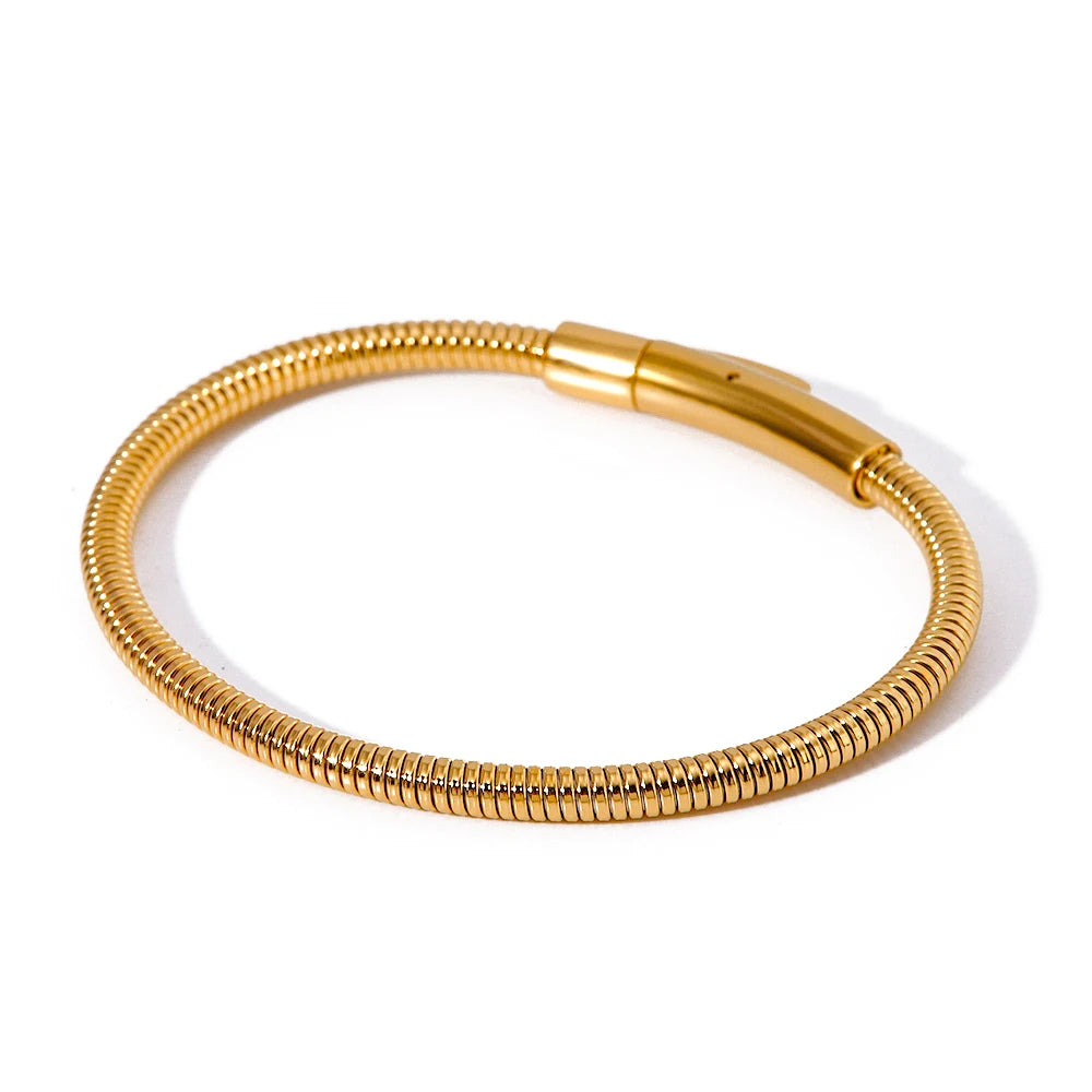 Personalizable Snake Chain Bracelet