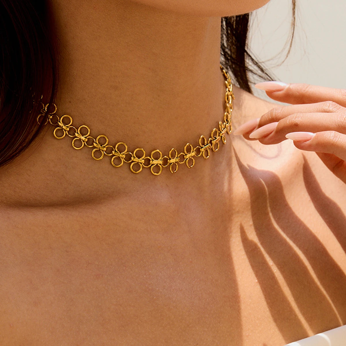 Link Chain Choker Necklace
