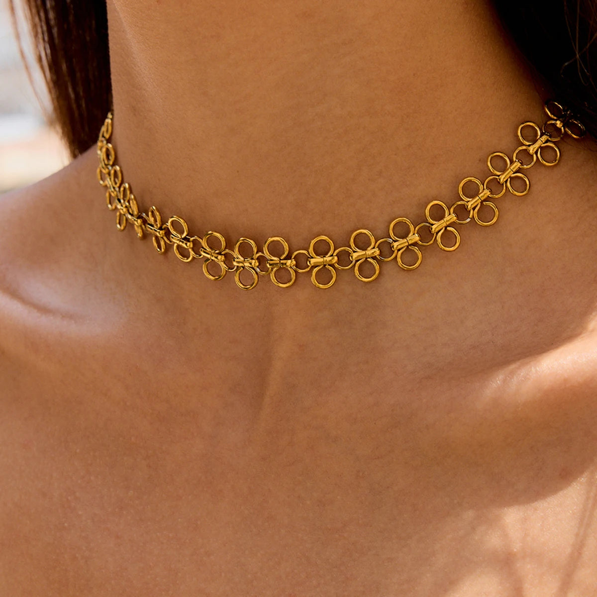 Link Chain Choker Necklace