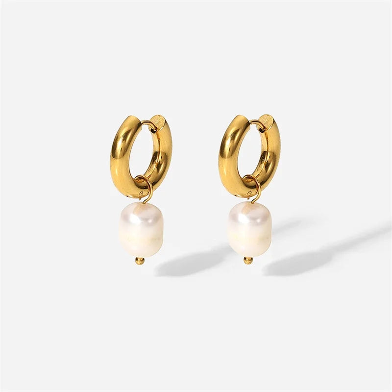 Freshwater Pearls Drop Earrings