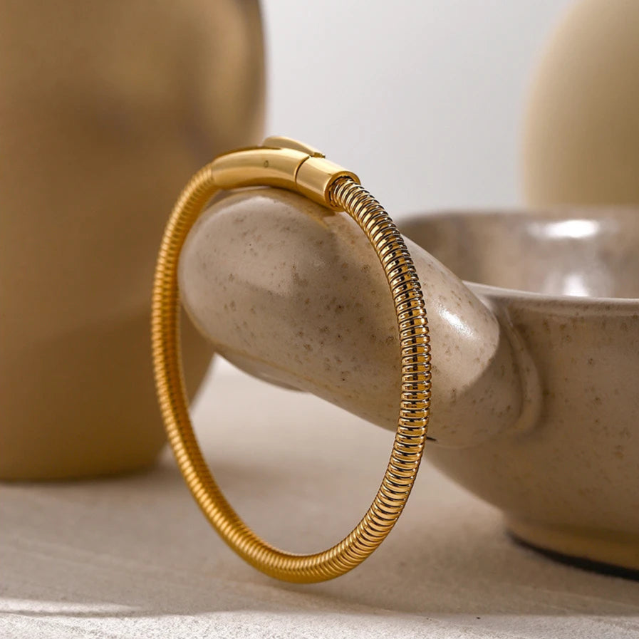 Personalizable Snake Chain Bracelet
