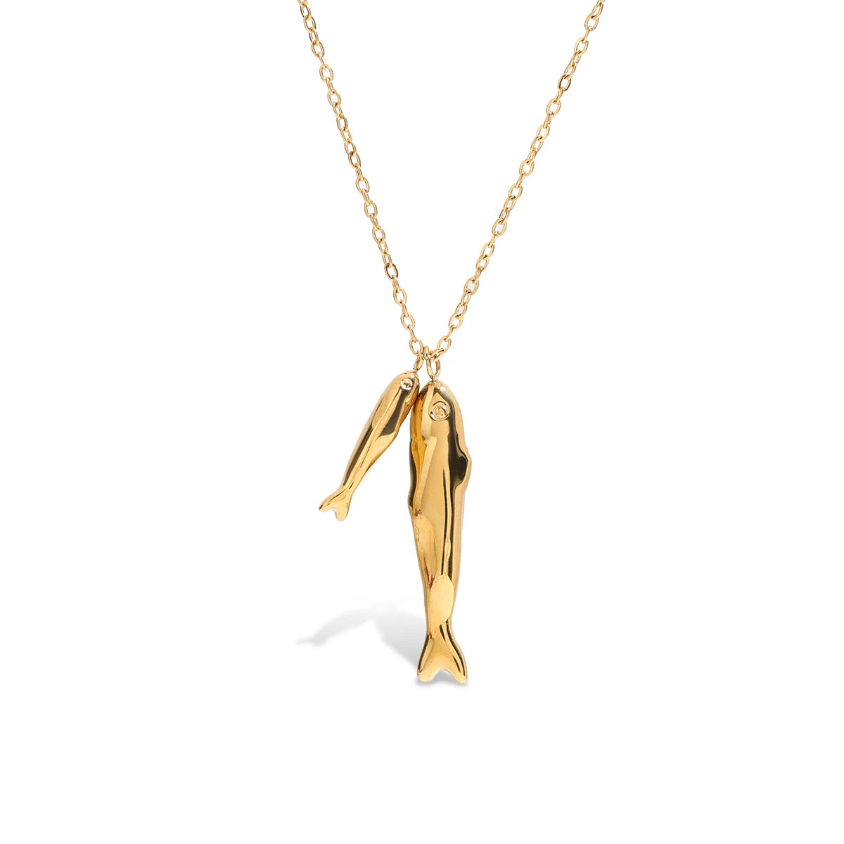 Lucky Two Fish Necklace