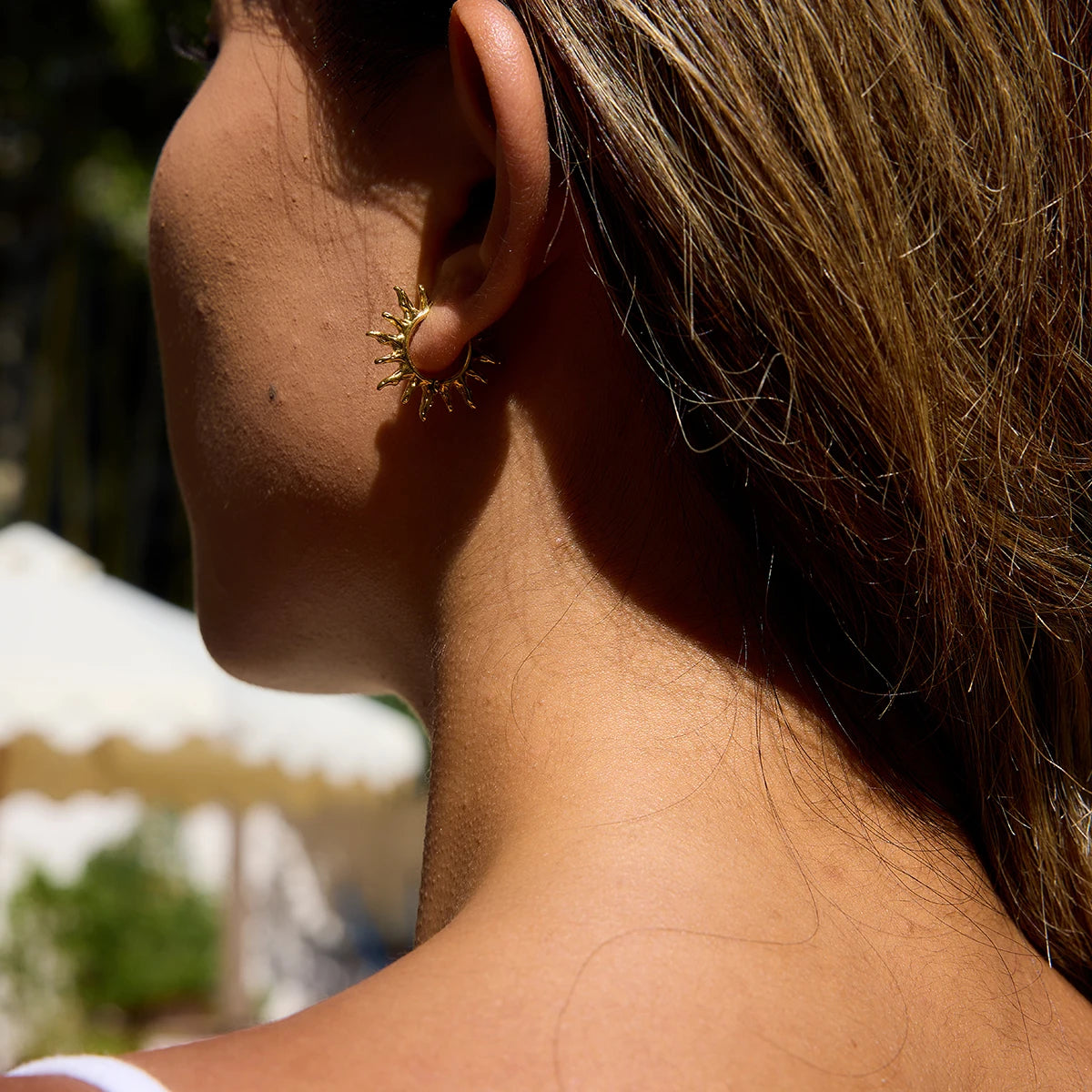 Hollow Sun Earrings