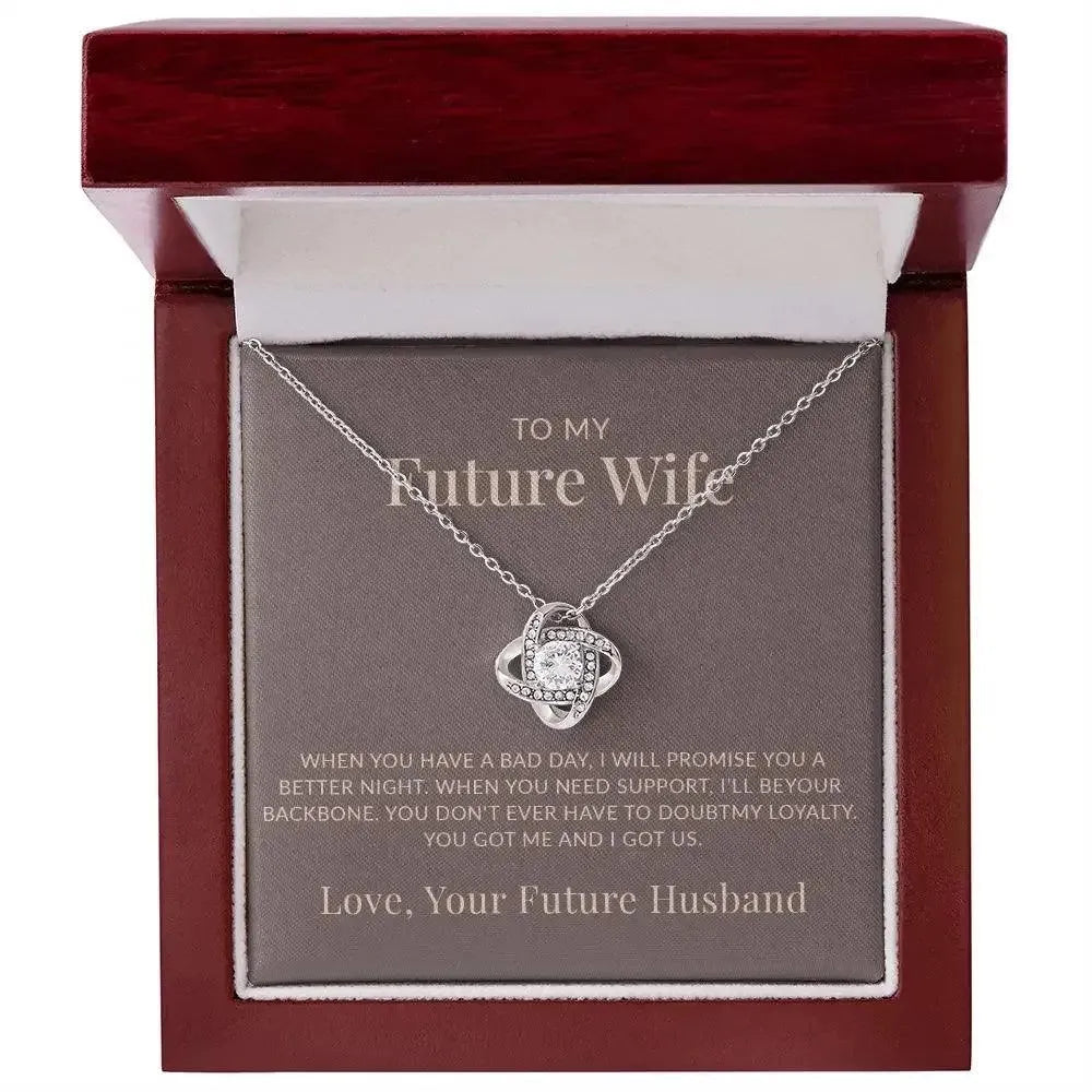 Future Wife - Always Be There - Commitment Necklace - Radiant Memories