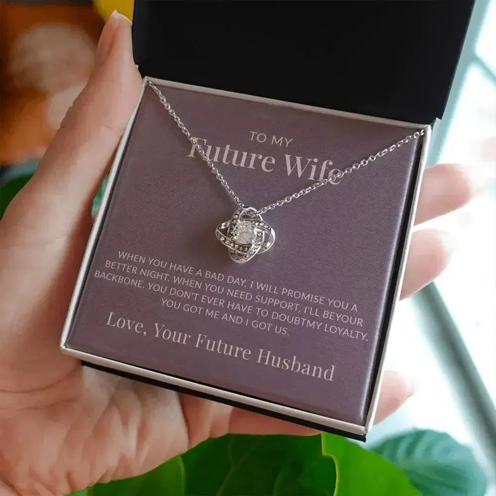 Future Wife - Always Be There - Commitment Necklace - Radiant Memories