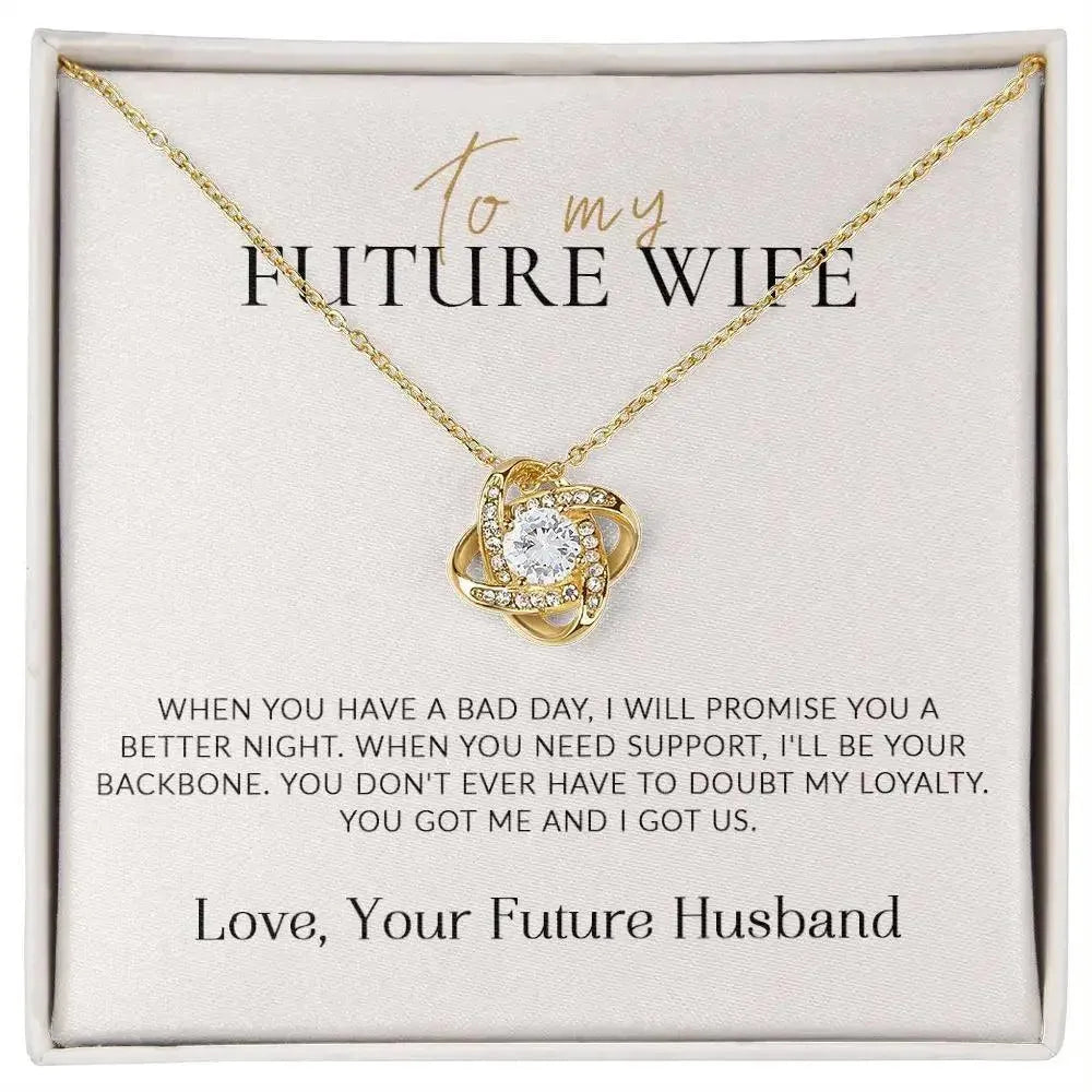 Future Wife - Love You Always - Promise Necklace - Radiant Memories
