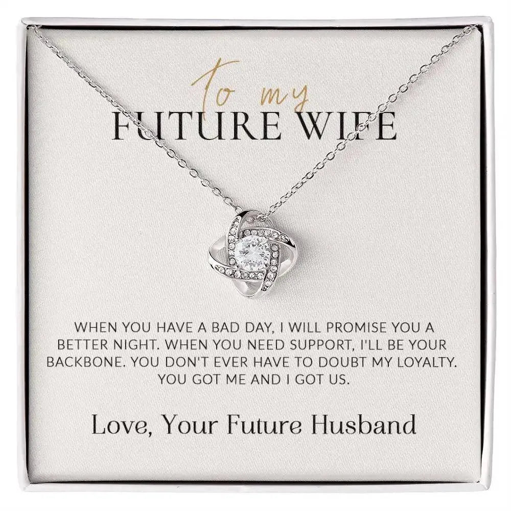 Future Wife - Love You Always - Promise Necklace - Radiant Memories