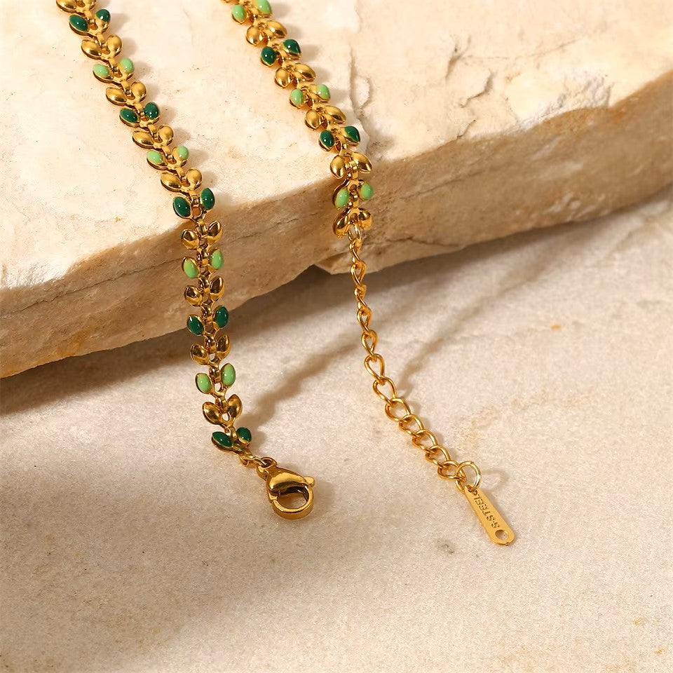 Olive Leaf Bracelet