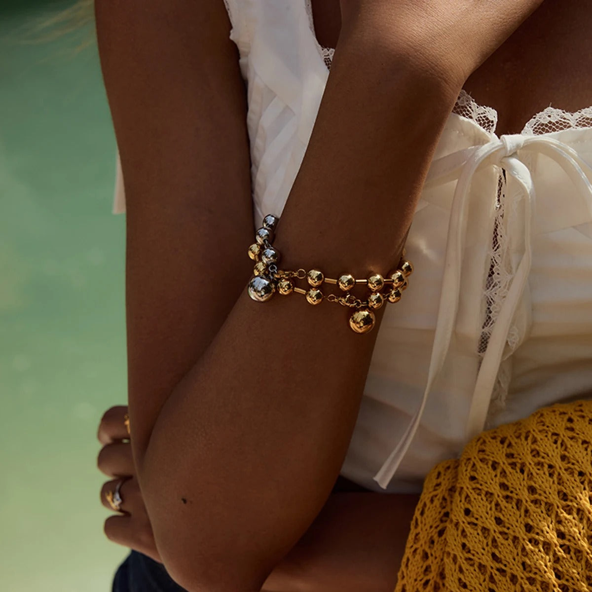 Ball Chain Women Bracelet