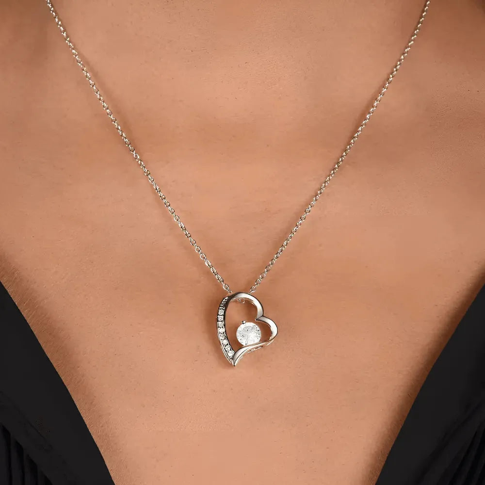 Mon - Plus beau cadeau de la vie - Collier en cœur - Radiant Memories