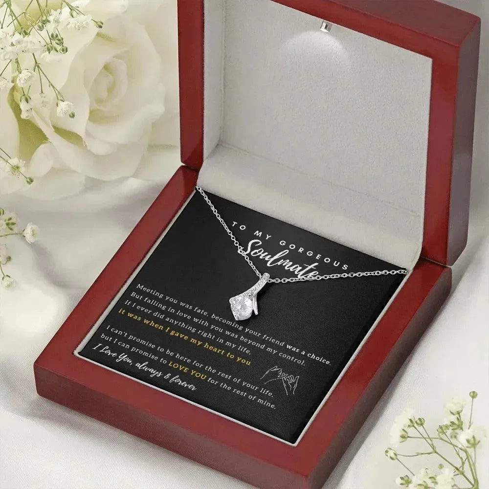 Soulmate - Love at First Sight - Beautiful - Love Necklace - Radiant Memories