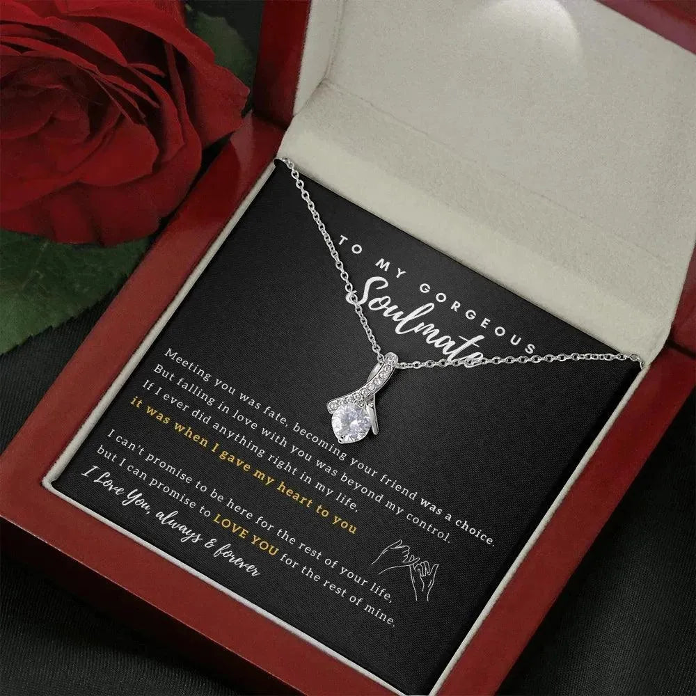 Soulmate - Love at First Sight - Beautiful - Love Necklace - Radiant Memories