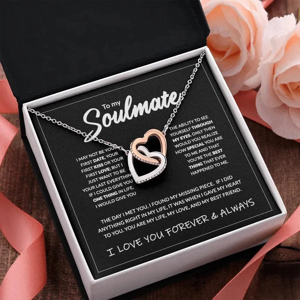 Soulmate - You Complete Me - Love Necklace - Radiant Memories