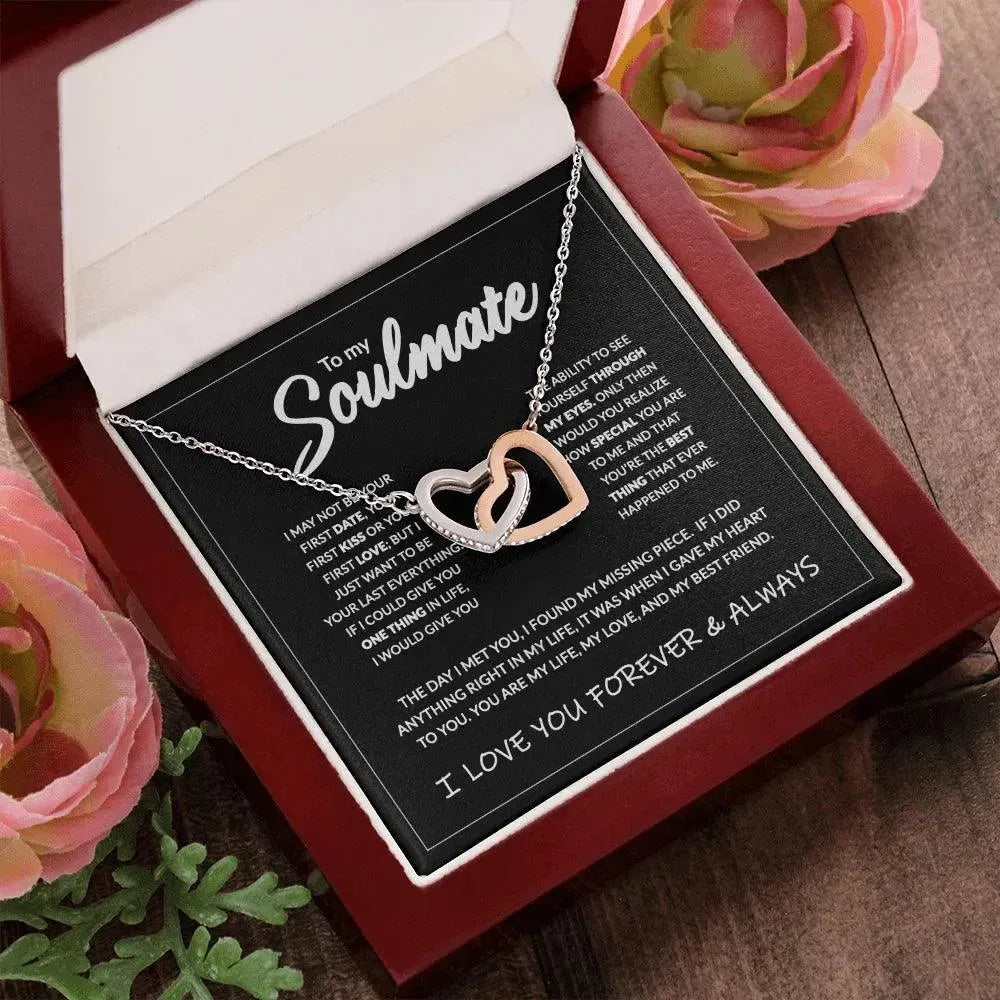 Soulmate - You Complete Me - Love Necklace - Radiant Memories