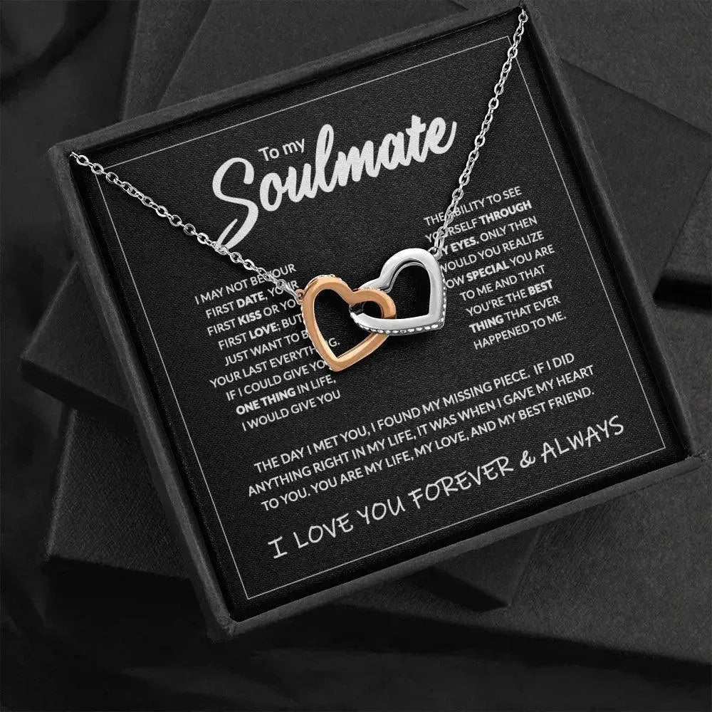 Soulmate - You Complete Me - Love Necklace - Radiant Memories