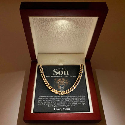 Son - Always Be by Your Side - Lion Necklace