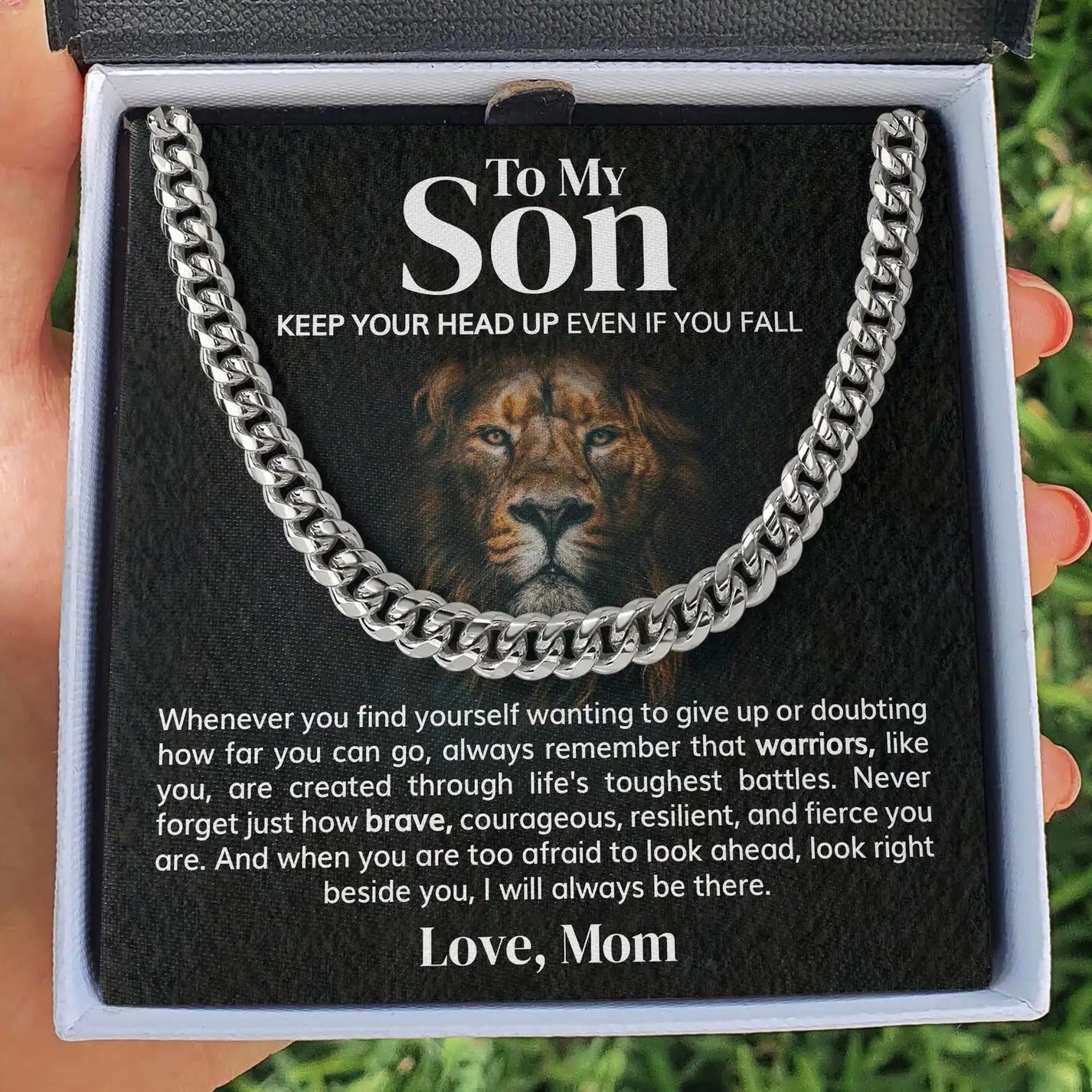 Son - Always Be by Your Side - Lion Necklace