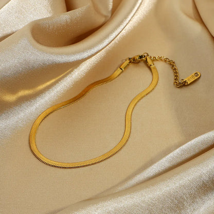 Double Chain Beach Anklets
