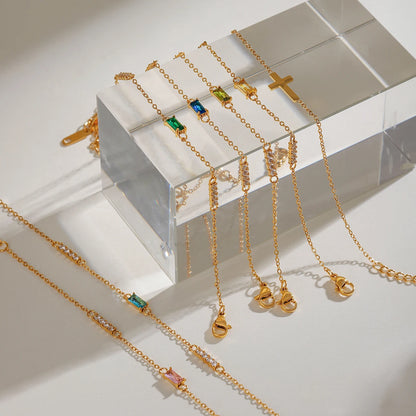 Birthstones Pendant Bracelet