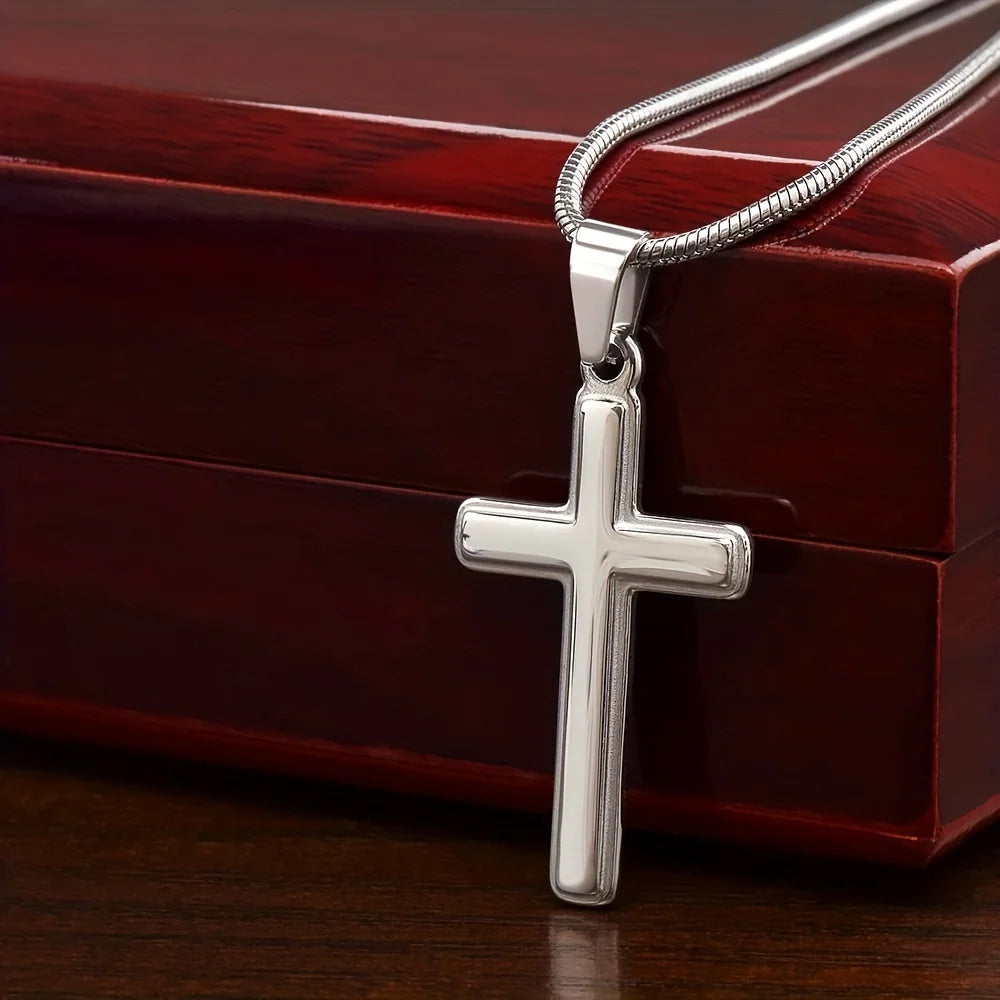 Thanks Dad for Everything - Cross Necklace