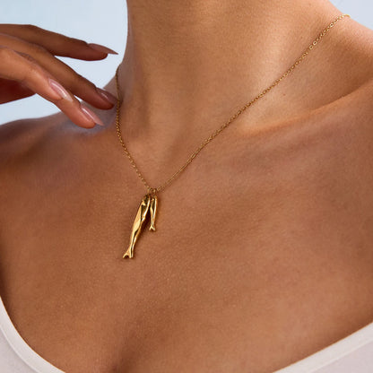 Lucky Two Fish Necklace