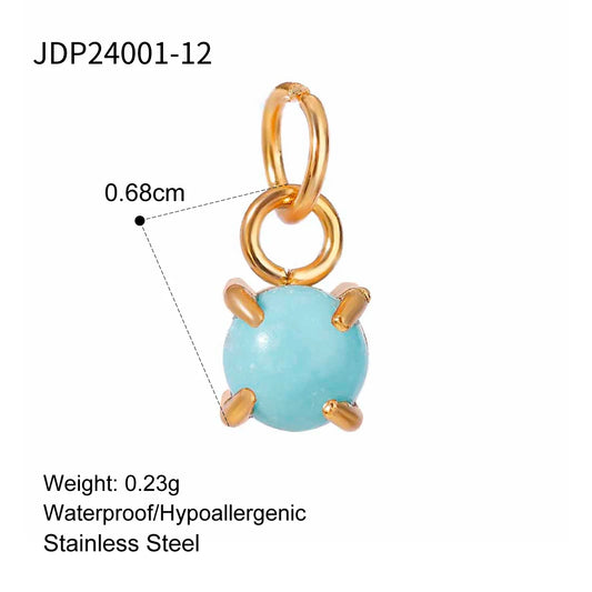 December Birthstone Charm