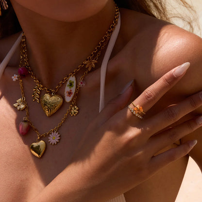 Summer Love Charm Necklace