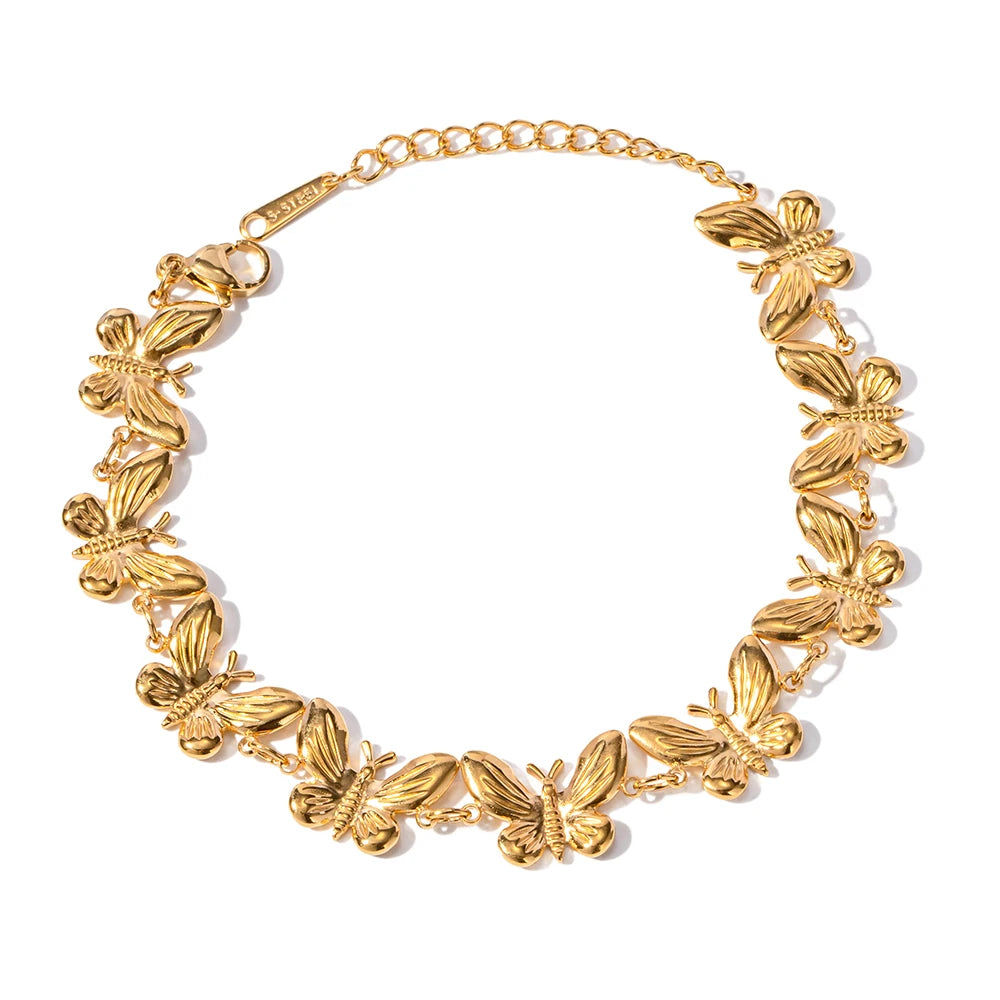 Butterfly Chain Bracelet
