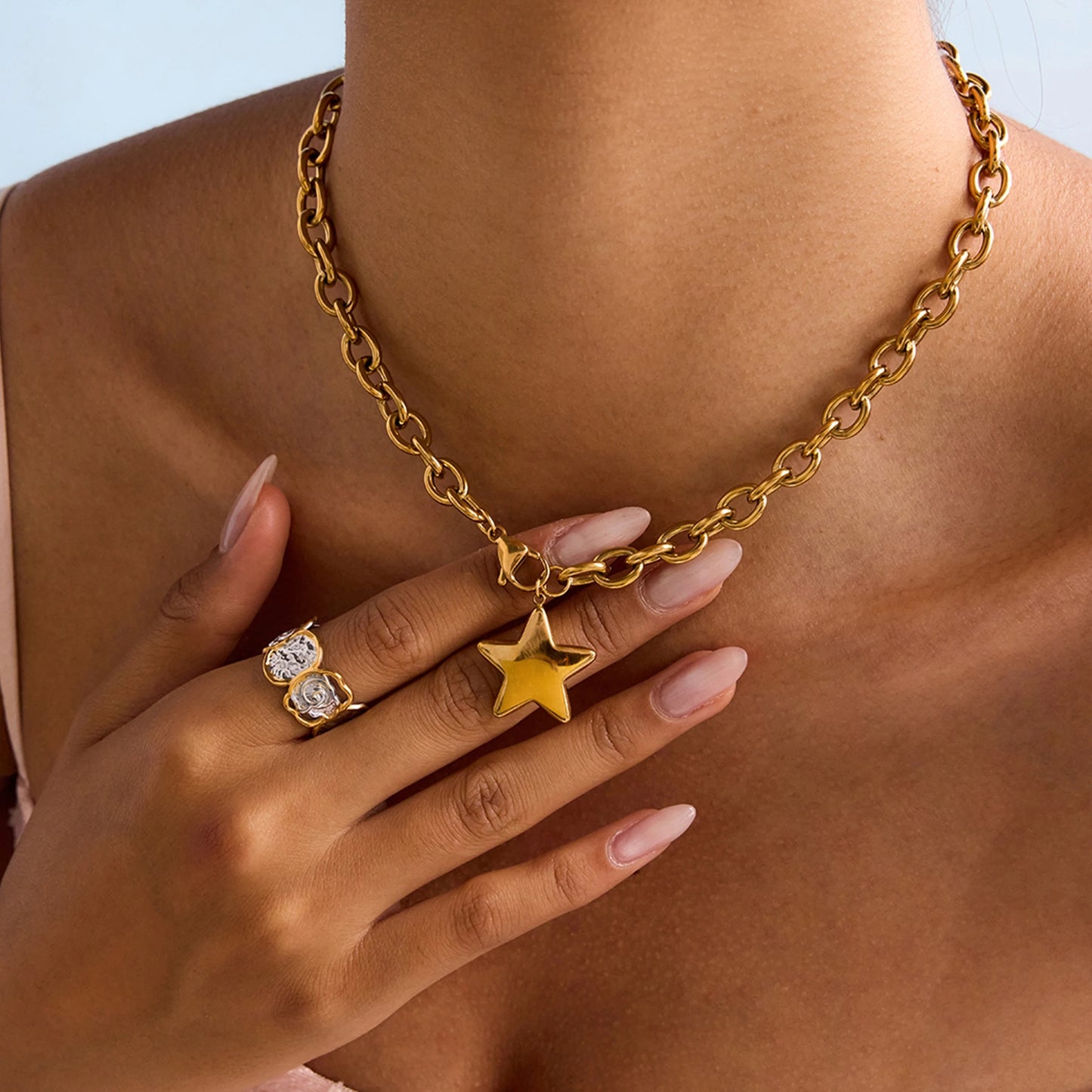 Star Chain Necklace