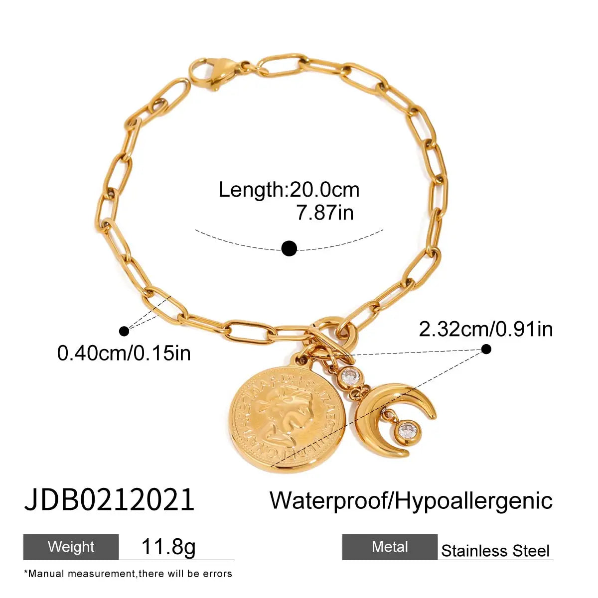 Sun, Moon & Star Charm Bracelets
