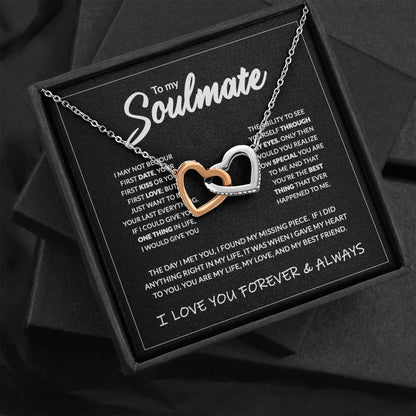 Soulmate - You Complete Me - Love Necklace