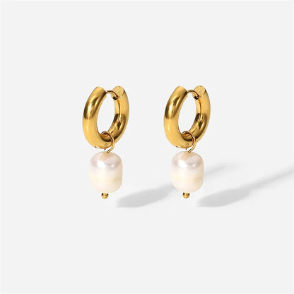 Freshwater Pearls Drop Earrings