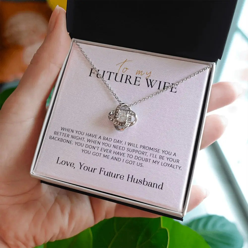 Future Wife - Love You Always - Promise Necklace