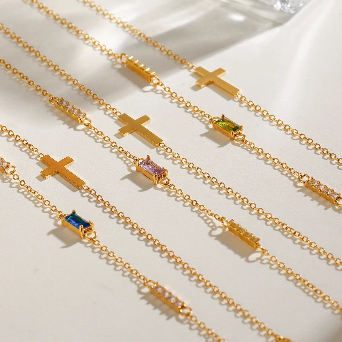 Birthstones Pendant Bracelet