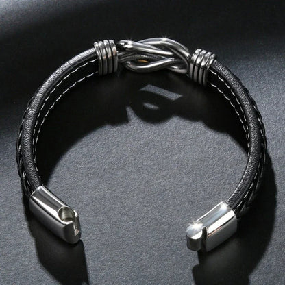 Son - Eternal Bond - Metal Knot Wristband