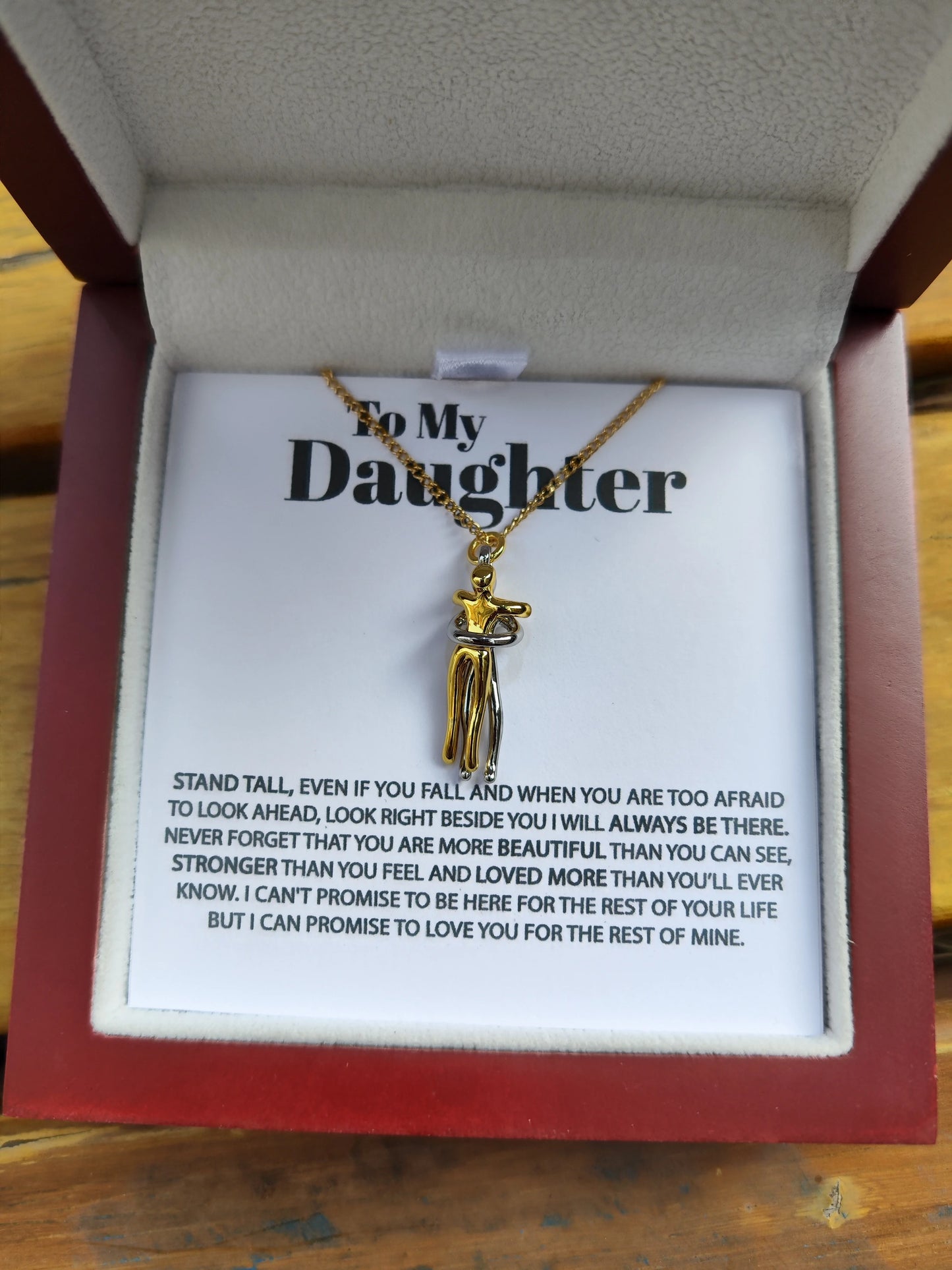 Daughter - Hugs Necklace