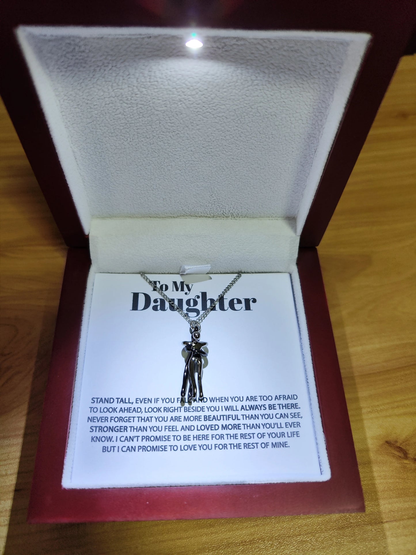 Daughter - Hugs Necklace