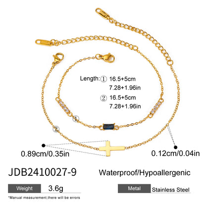 Birthstones Pendant Bracelet