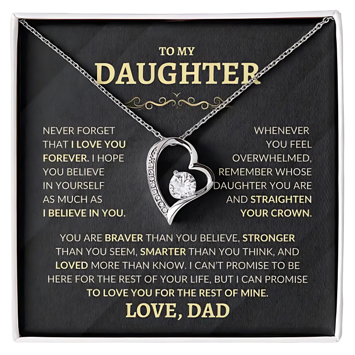 [ALMOST SOLD OUT] Daughter - Forever Yours - Eternal Love Necklace