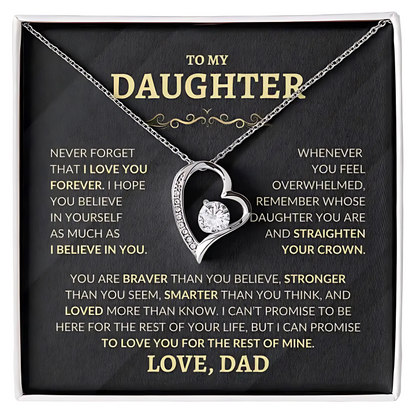 [ALMOST SOLD OUT] Daughter - Forever Yours - Eternal Love Necklace