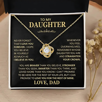 [ALMOST SOLD OUT] Daughter - Forever Yours - Eternal Love Necklace