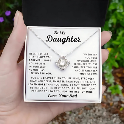 Daughter - Believe in yourself and Straighten Your Crown